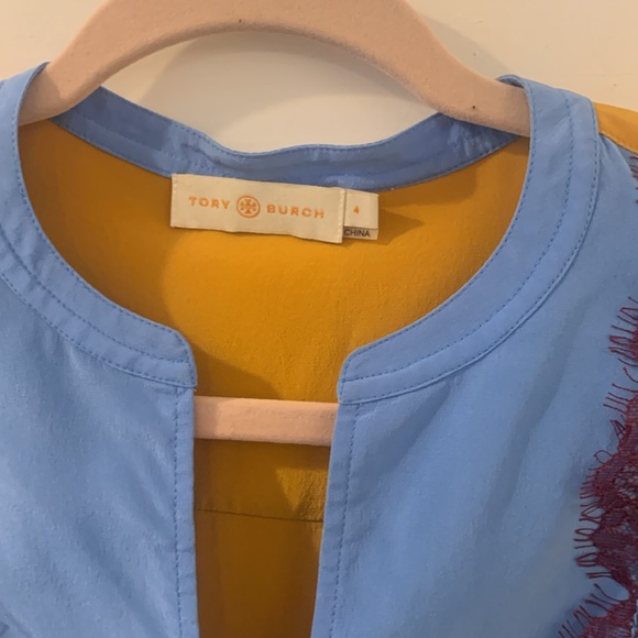 Tory Burch silk tunic size 4. EUC. No stains or tears. - Picture 6 of 6